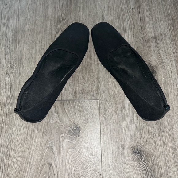 Mootsies Tootsies Modemtrak demitra black stretch fabric slip-on flat shoe sz 8 - Picture 7 of 12